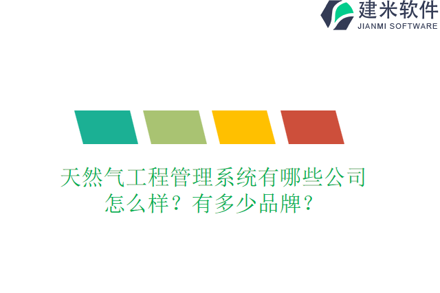 天然气工程管理系统有哪些公司怎么样？有多少品牌？