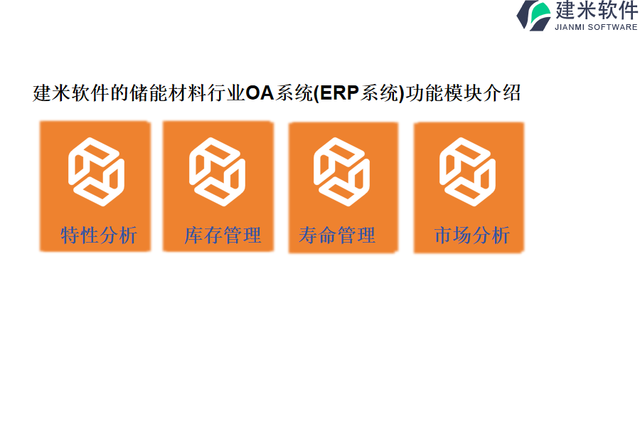 建米软件的储能材料行业OA系统(ERP系统)功能模块介绍