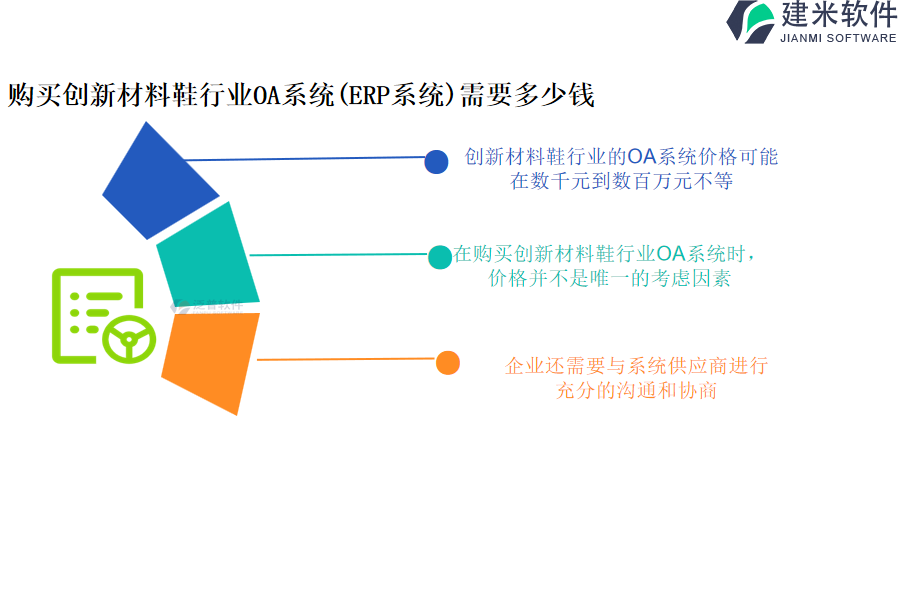 购买创新材料鞋行业OA系统(ERP系统)需要多少钱