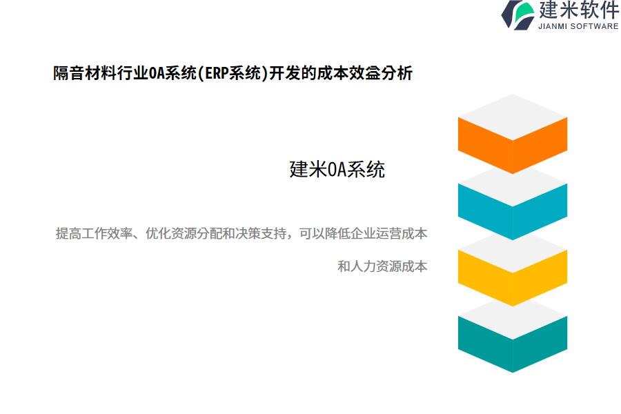 隔音材料行业OA系统(ERP系统)开发的成本效益分析