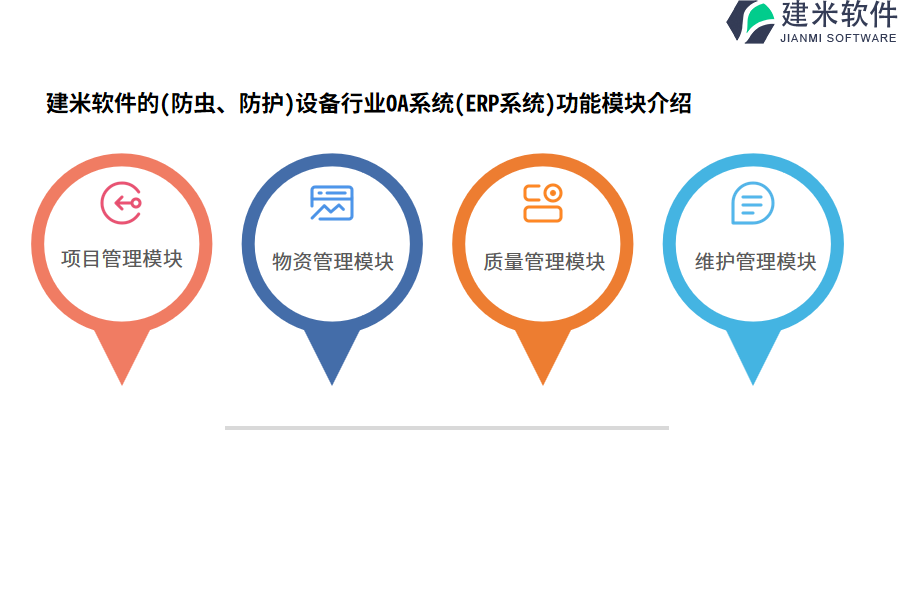 建米软件的(防虫、防护)设备行业OA系统(ERP系统)功能模块介绍