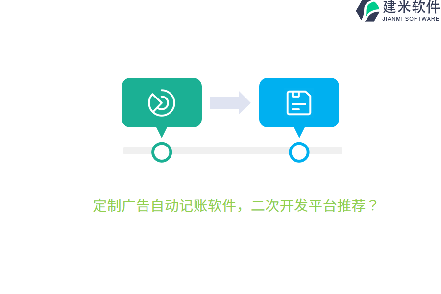 定制广告自动记账软件，二次开发平台推荐？
