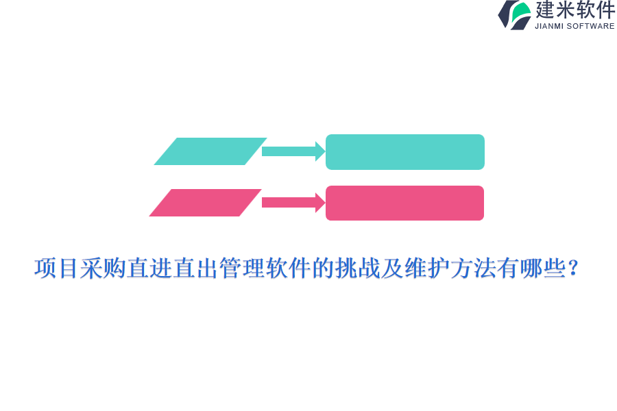 项目采购直进直出管理软件的挑战及维护方法有哪些？