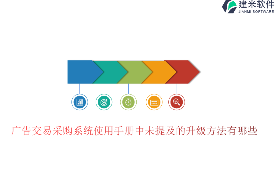 广告交易采购系统使用手册中未提及的升级方法有哪些？