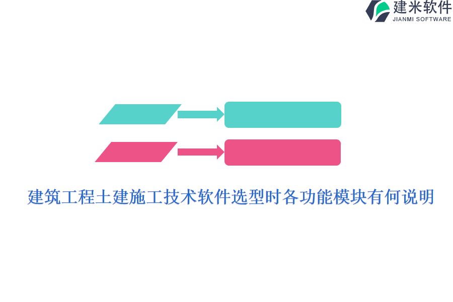 建筑工程土建施工技术软件选型时各功能模块有何说明？