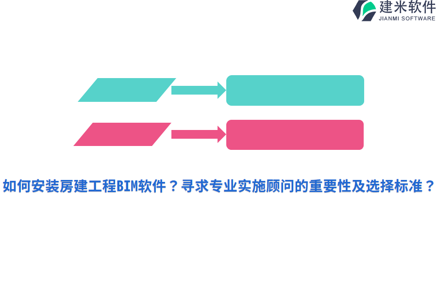 如何安装房建工程BIM软件？寻求专业实施顾问的重要性及选择标准？