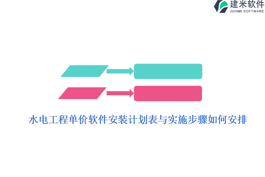 水电工程单价软件安装计划表与实施步骤如何安排？