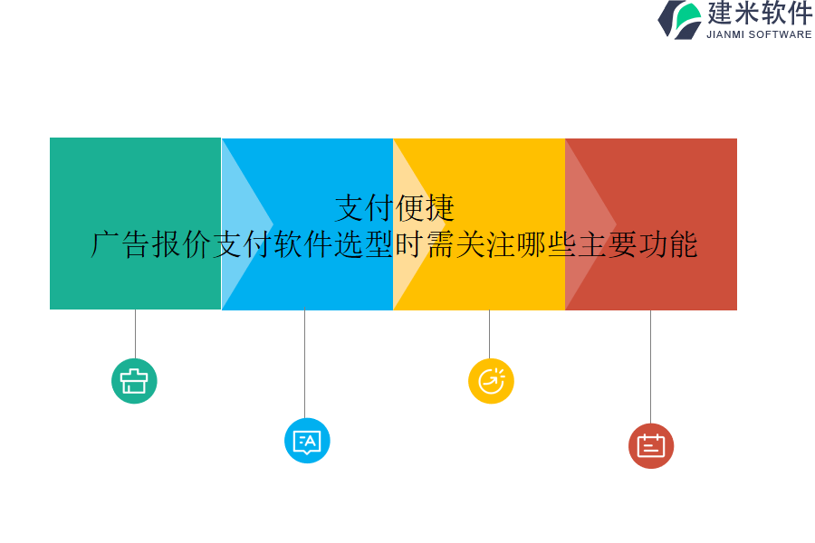 支付便捷，广告报价支付软件选型时需关注哪些主要功能？