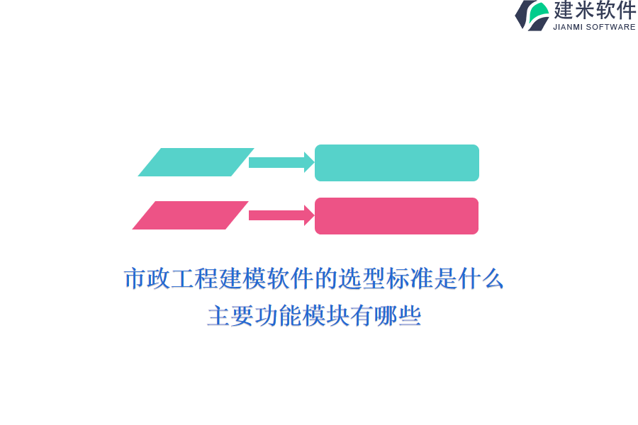 市政工程建模软件的选型标准是什么？主要功能模块有哪些？