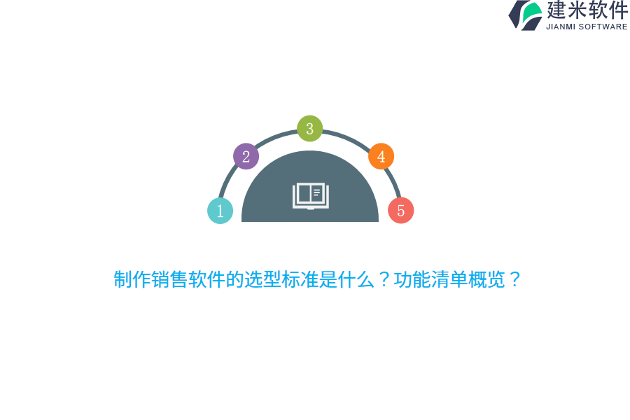 制作销售软件的选型标准是什么？功能清单概览？