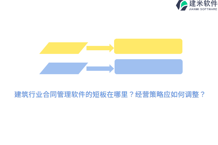 建筑行业合同管理软件的短板在哪里？经营策略应如何调整？