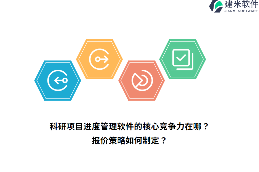 科研项目进度管理软件的核心竞争力在哪？报价策略如何制定？