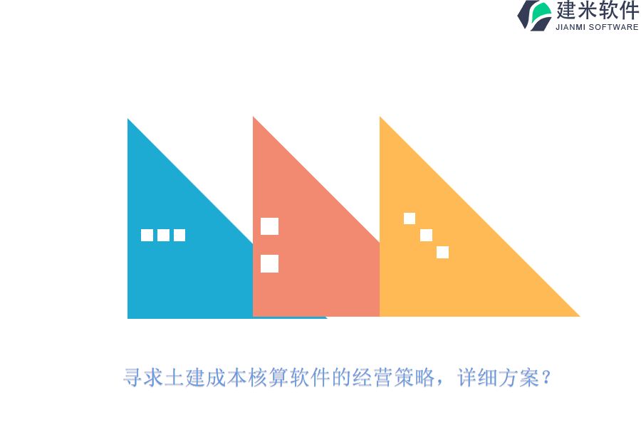 寻求土建成本核算软件的经营策略，详细方案？