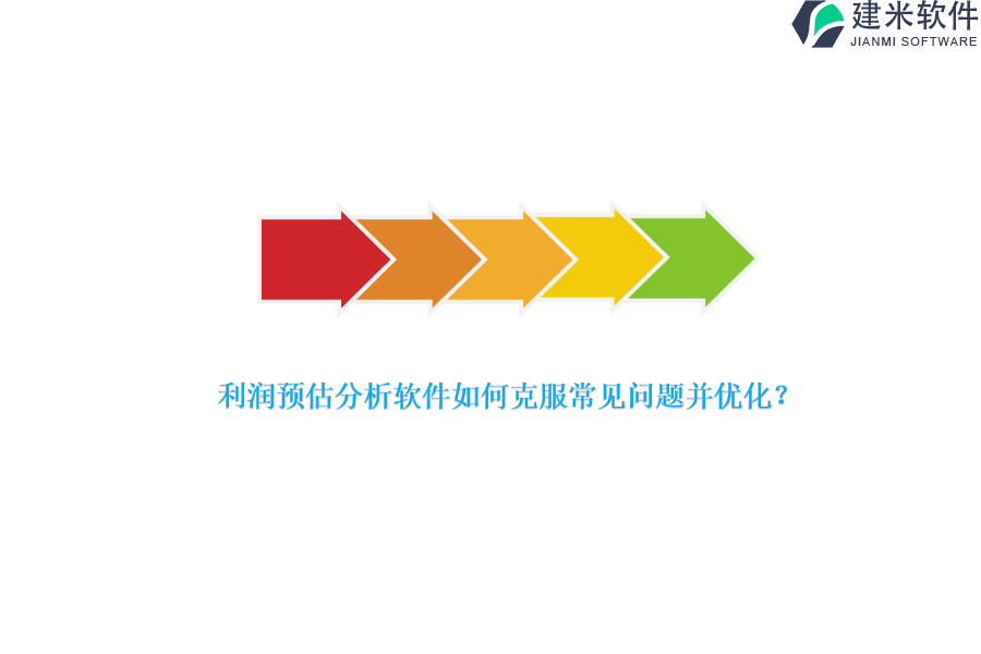 利润预估分析软件如何克服常见问题并优化？