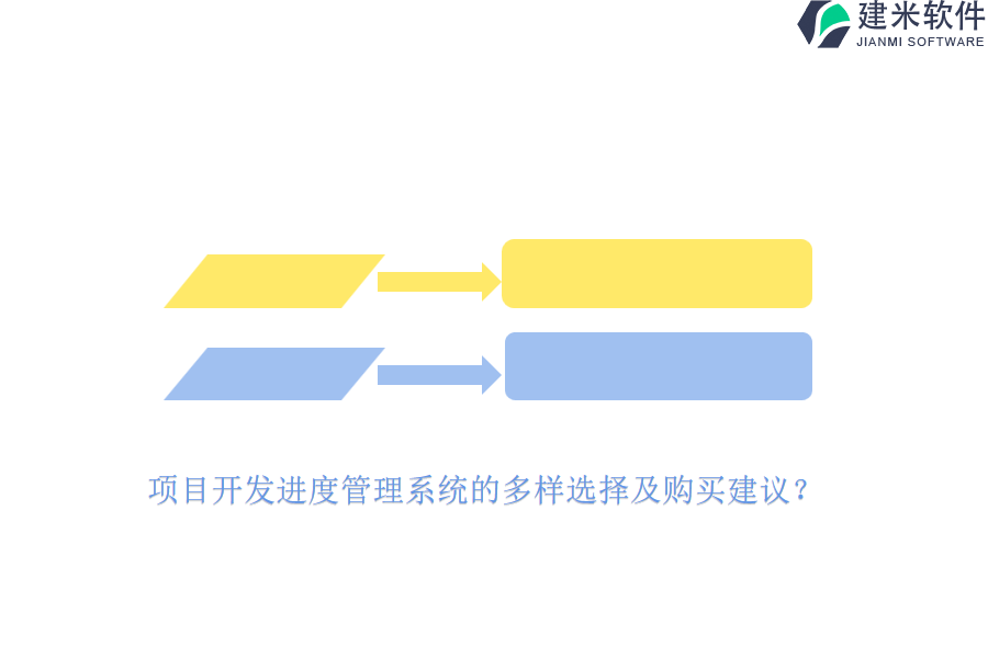 项目开发进度管理系统的多样选择及购买建议？