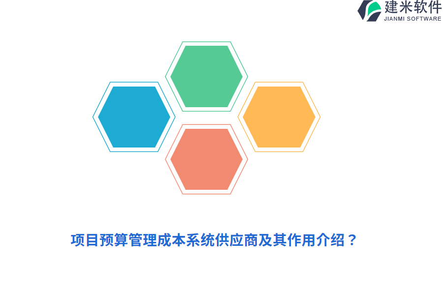 项目预算管理成本系统供应商及其作用介绍？