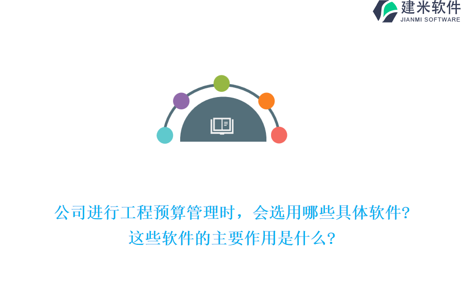 公司进行工程预算管理时，会选用哪些具体软件?这些软件的主要作用是什么?