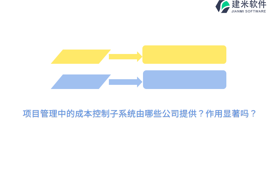 项目管理中的成本控制子系统由哪些公司提供？作用显著吗？