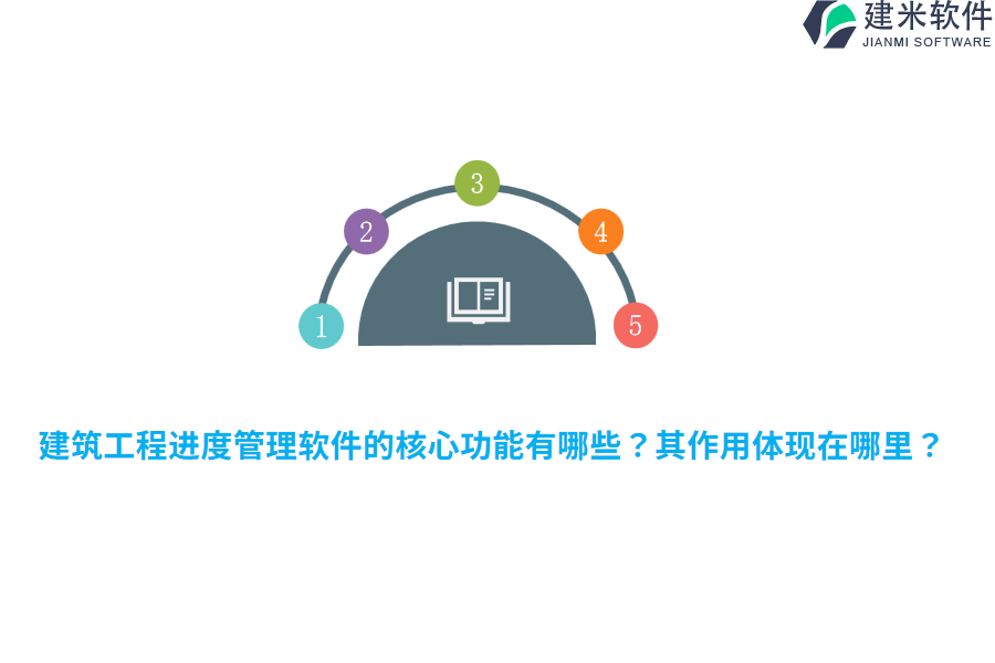 建筑工程进度管理软件的核心功能有哪些？其作用体现在哪里？